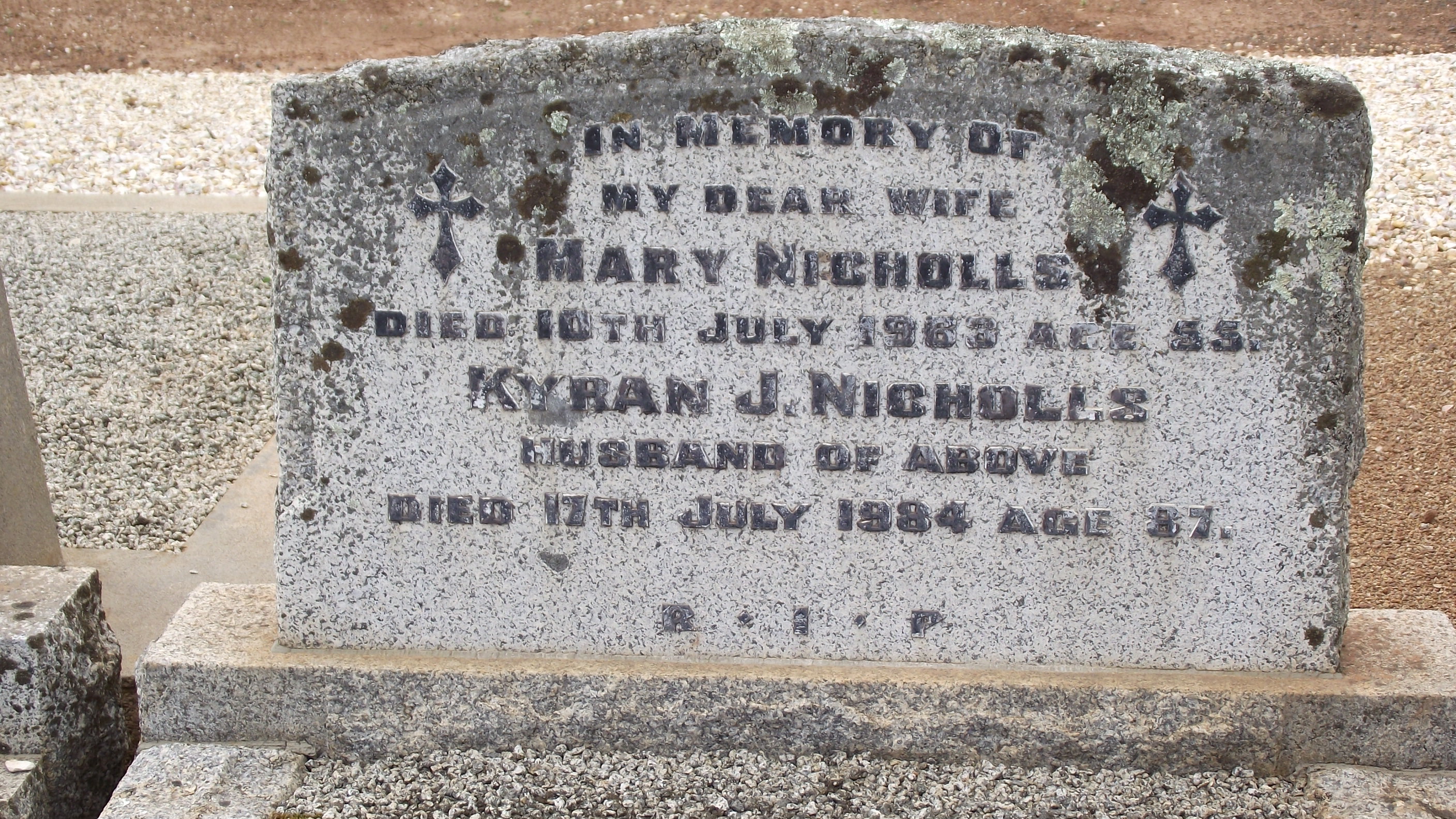 weathered granite headstone weathered granite headstone